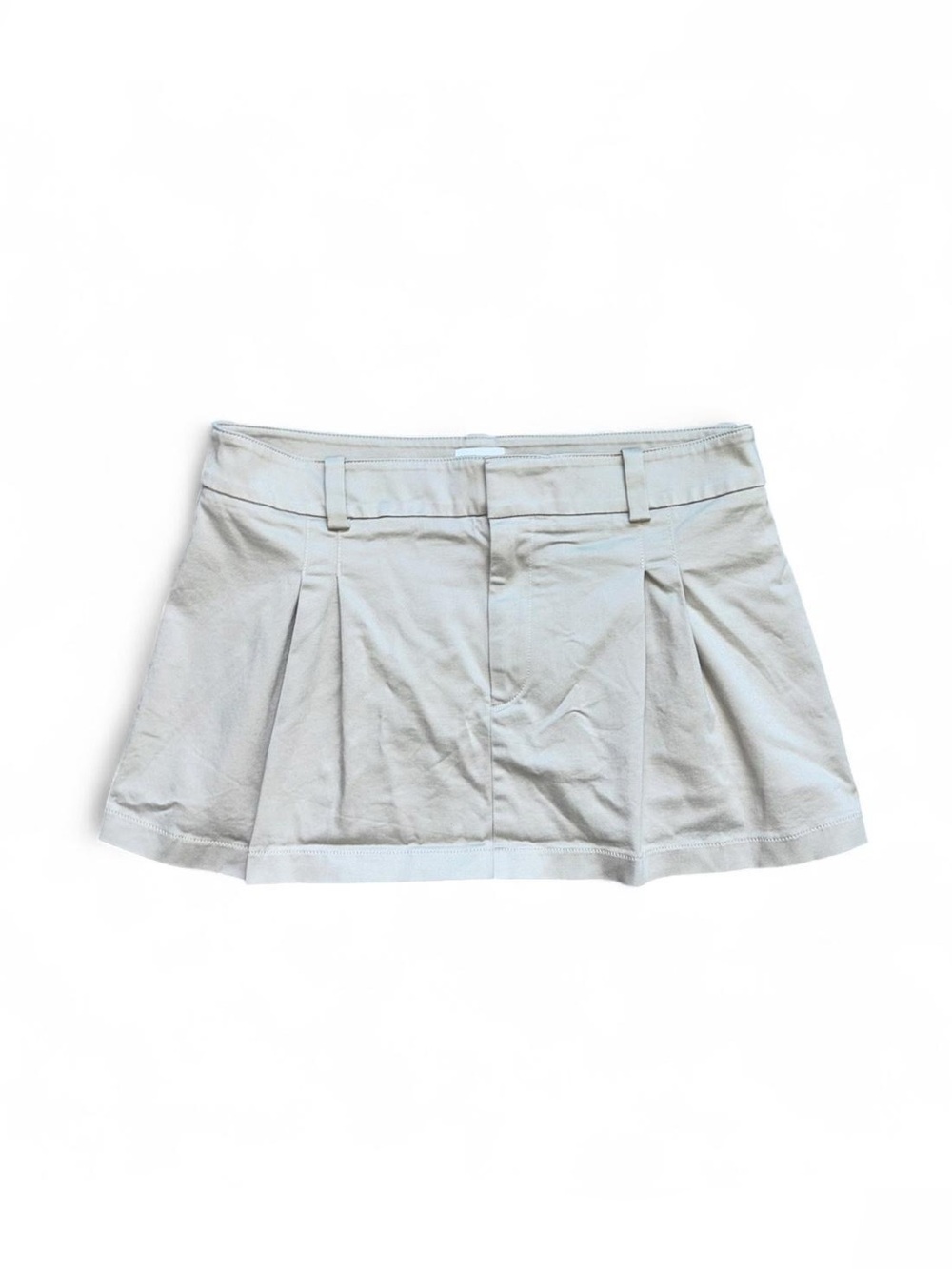 Sunday Best Khaki Miniskirt